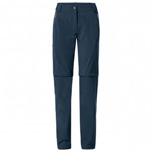 Vaude Women's Farley Stretch Zip Off T-Zip Pants II - Trekkingbroek, blauw