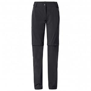 Vaude Women's Farley Stretch Zip Off T-Zip Pants II - Trekkingbroek, zwart