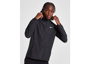 Nike Dri-FIT Geweven trainingsjack voor jongens - Black/Black/Black/White
