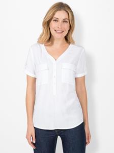 Comfortabele blouse in ecru van heine