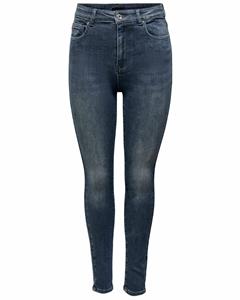 Only Frauen Skinny Jeans Mila High Waist in blau