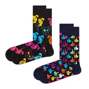 Hohe Unisex-Socken Happy Socks - DOG02-9050 Bunt