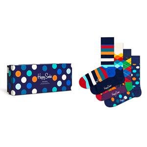 Happy Socks multi color giftbox 4P multi