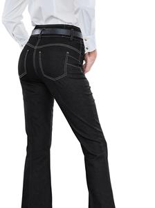Push-up jeans in zwart van Ashley Brooke