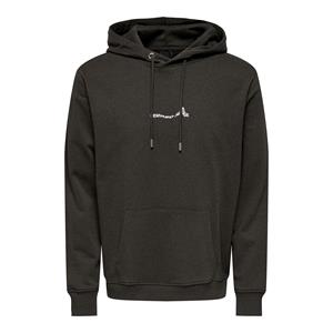 only&sons Only & Sons Männer Hoody Kyle Life in braun