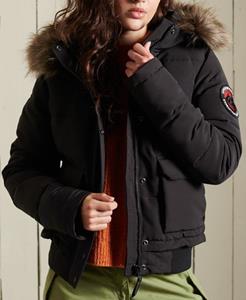 Superdry Vrouwen Everest Bomberjack Zwart