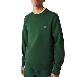 Lacoste Herren Lacoste Sweatshirt aus aufgerauter Baumwolle - Grün 