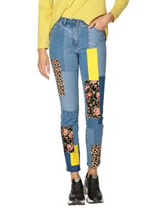AMY VERMONT Jeans in 5-pocketmodel  Jeansblauw/Multicolor