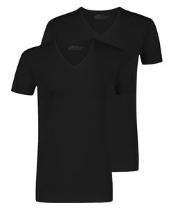 Ten Cate Heren T-Shirt V-hals 2-Pack - 32325
