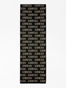 GUESS Schal mit Logo-Schriftzug Black