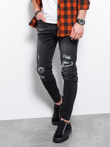 Heren jeans P1078 - zwart, 