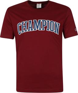 Champion T-Shirt Logo Bordeaux