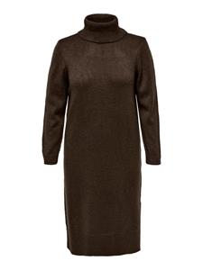 ONLY CARMAKOMA Tricotjurk CARBRANDIE L/S ROLL NECK DRESS KNT NOOS