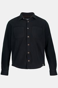 STHUGE Sweatshirt »STHUGE Hemd Overshirt Fleece Langarm Modern Fit«