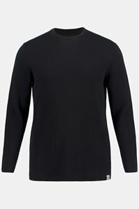 STHUGE pullover, grote maten, male, zwart, 