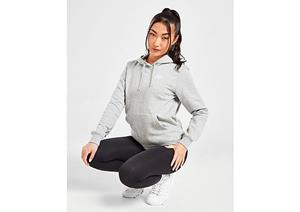 Nike Hoodie NSW Club Fleece - Grau/Weiß Damen