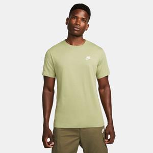 Nike Sportswear Club Tee grün/weiss Größe L