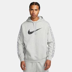 Nike Hoodie NSW Sportswear Repeat Fleece - Grijs/Zwart