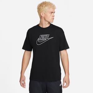 Nike Sportswear Essentials+ Shirt schwarz/weiss Größe M