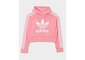 Adidas Adicolor Cropped Hoodie - Bliss Pink