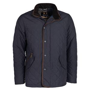 Barbour Heren Quilt Shoveler Waterproof navy