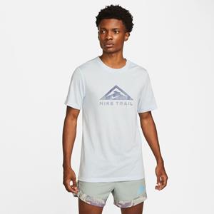 Nike Dri-FIT Trail Running Shirt blau/grau Größe L