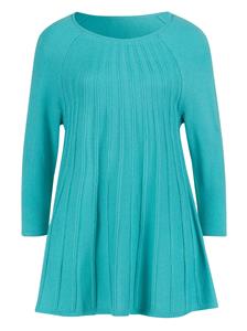 Your Look... for less! Dames Pullover turquoise Größe