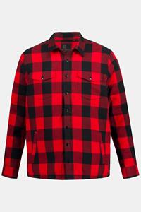 JP1880 Langarmhemd »Hemd Workwear Overshirt Langarm Flanell Kentkragen«