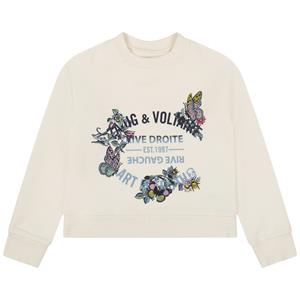 ZADIG & VOLTAIRE Sweatshirt Zadig & Voltaire Sweatshirt Logo Blumen beige