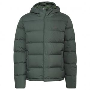 Adidas Helionic Hooded Jacket - Donsjack, grijs/olijfgroen