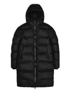 Rains Quilted Padded Coated-Shell Coat - L