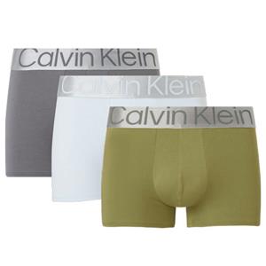 Calvin Klein Steel boxershorts 3-pack blauw-grijs-khaki