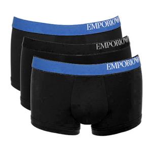 Armani boxershorts 3-pack microfiber zwart