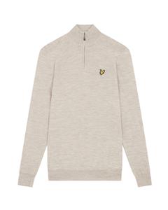 Lyle and Scott Merino 1/4 zip pullover