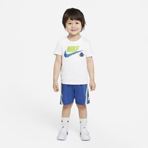 Nike Sportswear Set met T-shirt en shorts voor peuters - Blauw