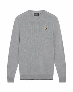 Lyle and Scott ayr merino v-neck -