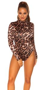 Cosmoda Collection Sexy col body luipaard-print