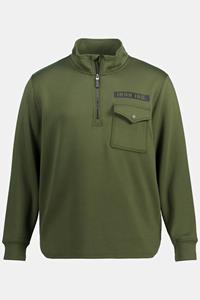 JP1880 Sweatshirt »Troyer FLEXNAMIC Stehkragen mit Zipper«