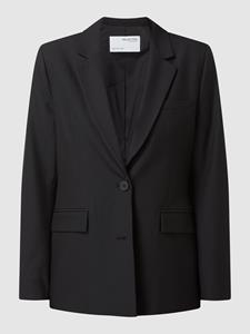 Selected Femme Blazer van viscosemix, model 'Feliana'