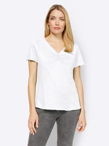 T-shirt in wit van Linea Tesini