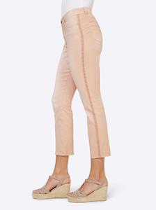 7/8-jeans in ivoorkleur van Linea Tesini