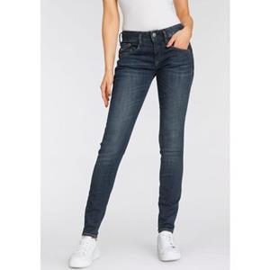 Herrlicher Slim-fit-Jeans GINA RECYCLED DENIM, mit seitlichem Keileinsatz