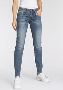 Herrlicher Slim-fit-Jeans "GINA SLIM POWERSTRETCH", mit seitlichem Keileinsatz