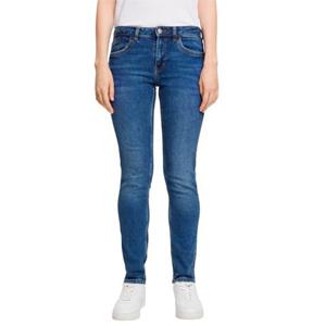 Edc by Esprit Skinny fit jeans met coole washed out- en used effecten