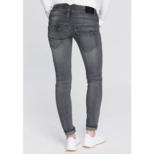 Herrlicher Slim-fit-Jeans PITCH SLIM DENIM BLACK CASHMERE TOUCH, mit extra tiefen Taschen für einen unverkennbaren Blaustoff-Herrlicher-Look