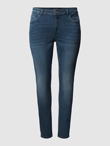 ONLY CARMAKOMA PLUS SIZE jeans met labelpatch, model 'Carsally'