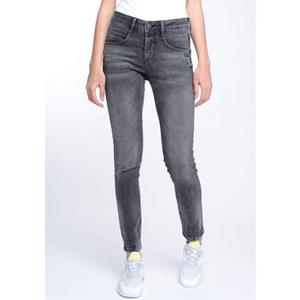 GANG Skinny-fit-Jeans "MORA", mit 3-Knopf-Verschluss und Passe vorne