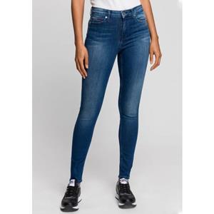 TOMMY JEANS Skinny fit jeans NORA MR SKNY met tommy jeans-logobadge & borduursels