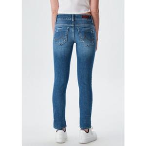 LTB Slim fit jeans MOLLY M met lange, smalle pijpen, hoge taille en met stretch-aandeel in 5-pocketsstijl
