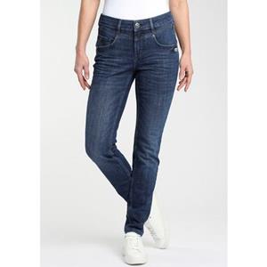 GANG Skinny-fit-Jeans MARISSA, mit modischer V-Passe vorn & hinten